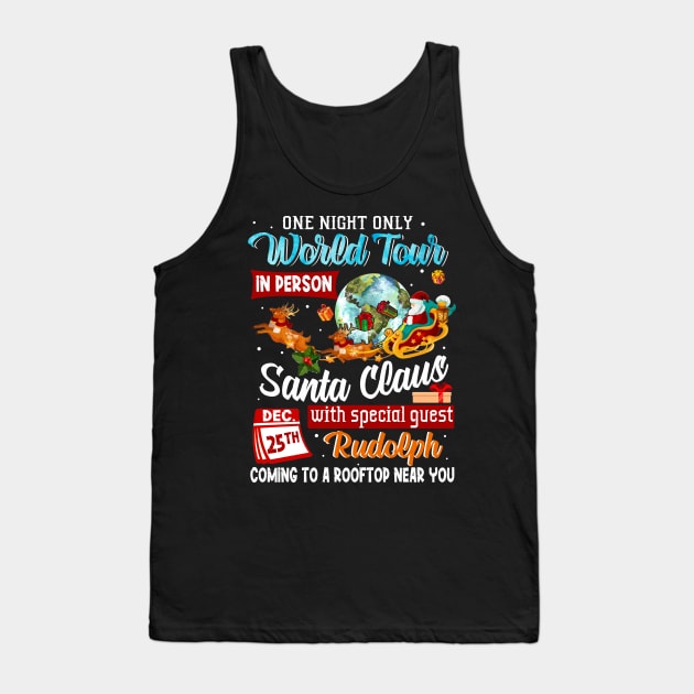 Santa World-Tour On 25th Dec Awesome Tank Top by Dunnhlpp